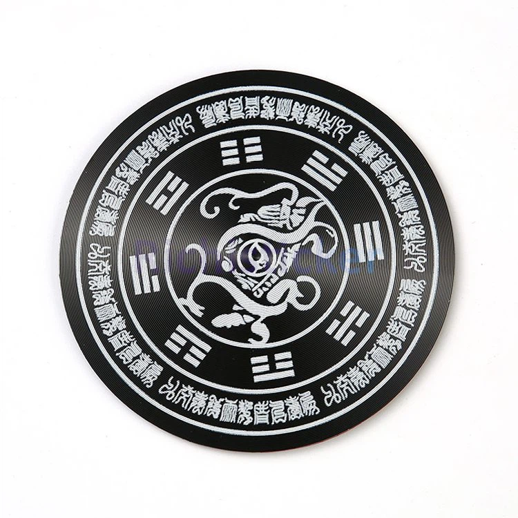 Embossed Aluminium Label With 3M Adhesive