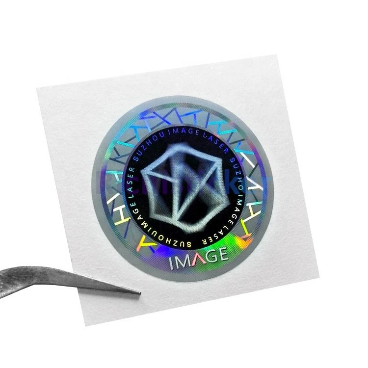 Pringting Unique Hologram Vinyl Labels